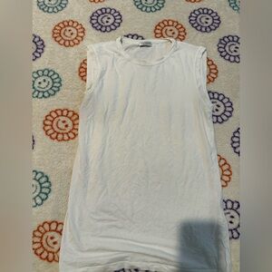 Brunello Cucinelli White Tank Top